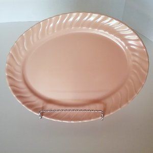 Franciscan Coronado Coral Beige Matte Platter 13"